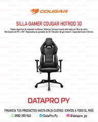 Silla Gamer Cougar Hotrod 3D